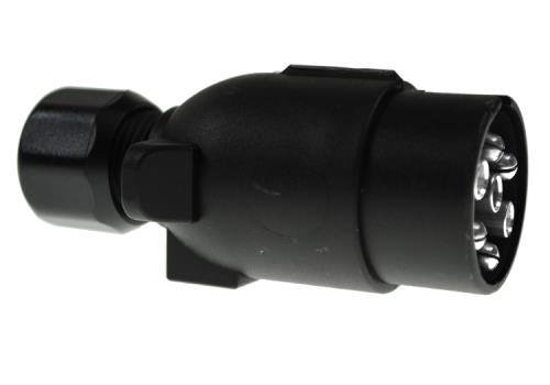 Maypole Professional 12N Nickel 7 Pin Plastic Plug caravan trailer MP21N - Maypole021NB.jpg