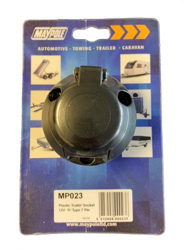 Maypole 12N 7 PIN SOCKET Caravan Plugs Towing Equipment MP023 - Maypole023.jpg
