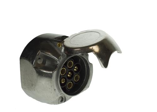 Maypole Trailer and Caravan 12N Type 7 Pin Aluminium Socket MP25 - Maypole025B_OPEN.jpg