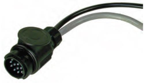 Maypole 12V 13 Pin Twin Cable Conversion Plug 8mm Caravan MP124 - Maypole124.jpg