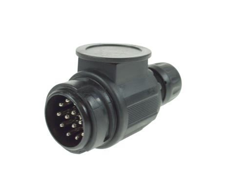 Maypole 12V 13 Pin Twin Cable Conversion Plug 8mm Caravan MP124 - Maypole124_2.jpg