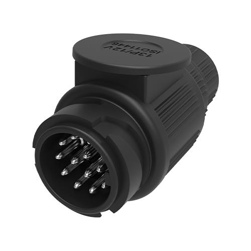 Maypole Professional 12V 13 Pin Plastic Euro Plug MP128JB - Maypole128JB.jpg