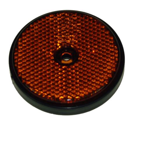 Maypole 2x Radex Round Amber Side Reflectors for Trailers MP155 - Maypole155B.jpg