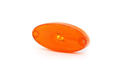 Maypole 12-24V Slim Line Oval LED Amber Marker Lamp / Lights MP1655 - Maypole1655.jpg