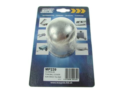 Maypole Aluminium Towball Cover for all 50mm towballs MP239 - Maypole239DP.jpg