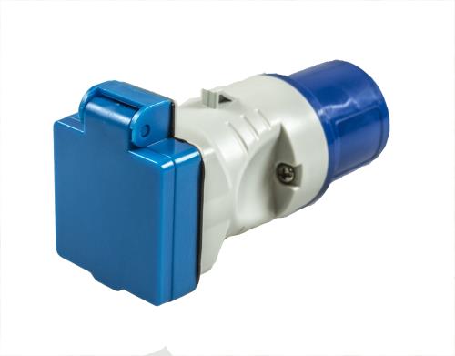 Maypole 230V 16A Caravan Plug to BS Socket Adaptor MP3758 - Maypole3758B.jpg