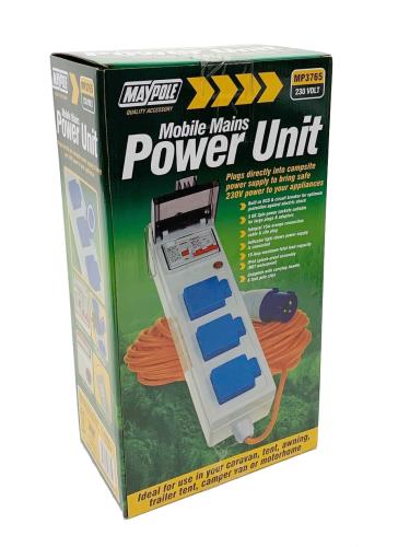 Maypole Mobile Mains Power Unit 230V 10 AMP MP3765 - Maypole3765.jpg