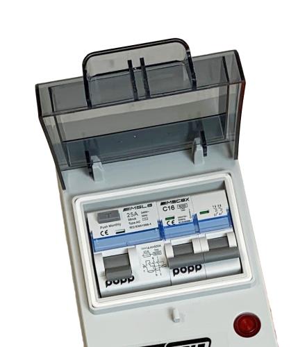 Maypole USB 230V 13A Mobile Mains Power Unit MP3766 - Maypole3766_RCD.jpg