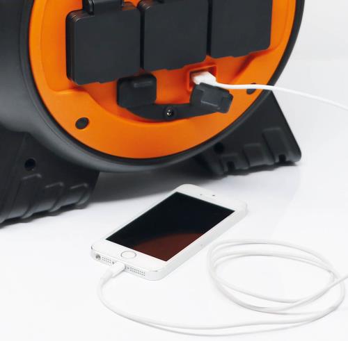 Maypole 15M Roller Mobile Mains Power Unit with LED Light MP3767 - Maypole3767MOBILE2OL.jpg