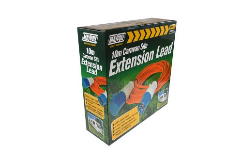 Maypole 230V 10M CARAVAN SITE EXTENSION LEAD MP3771 - Maypole3771box.jpg