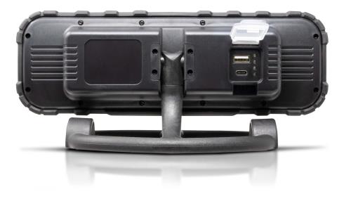 Maypole Re-chargeable 500lm LED Worklamp and Powerbank MP4056 - Maypole4056LAMPBACKlidopen.jpg