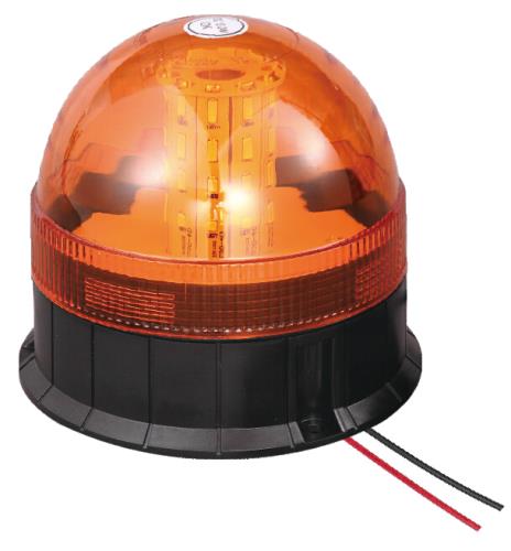 Maypole 12/24V LED Amber Warning Beacon (3 Bolt Fixing) R10/IP66 MP4090 - Maypole4090.jpg