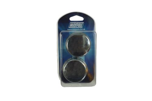 Maypole 2 x Neutral 52mm Steel Hubcaps for Knott Trailers Drums MP4152 - Maypole4152-DP.jpg