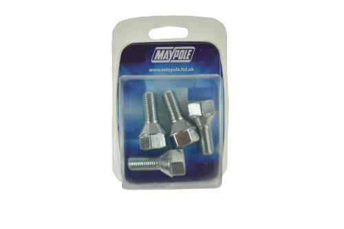 Maypole M12 x 1.5 Conical Wheel Bolts (x4) MP4193 - Maypole4193-DP.jpg