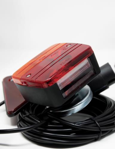 Maypole 12V Magnetic Lighting Pod Triangles and 10m Trailer Cable MP44922 - Maypole44912-22masterINSET.jpg