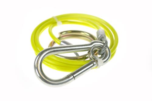Maypole 1 Metre x 3mm Yellow PVC Breakaway Cable trailers / caravans MP5015 - Maypole5015.jpg