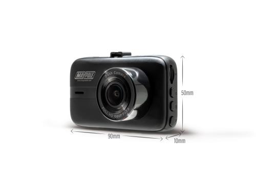 Maypole 1080P Full HD Compact Dashcam Motion Detector 3 Inch MP5101 - Maypole5101DASHCAMDIMS-1.jpg