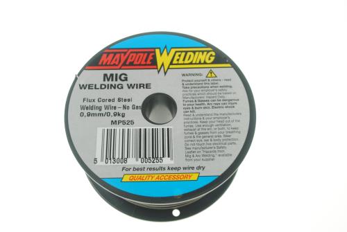Maypole 0.9mm MIG Welding Wire / Flux Corded Wire 0.9Kg Spool MP525 - Maypole525.jpg