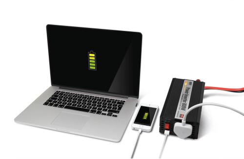 Maypole 800W 12V/230V Power Inverter with USB MP56080 - Maypole56080-2.jpg