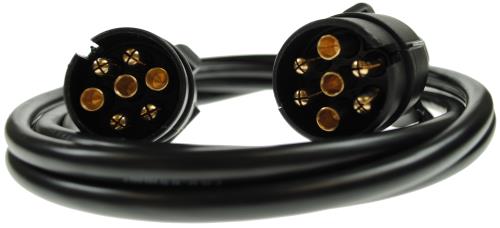 Maypole 2.5 Metre 2 × 7 Pin Plugs and 7 Core Connecting Lead MP5888 - Maypole5888.jpg