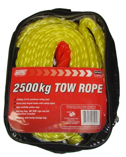 Maypole TOW ROPE 4M X 2500KG DP MAYMP6095 - Maypole6095.JPG