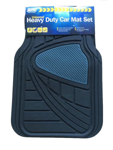 Maypole Heavy Duty Black/Blue PVC Car Mat Set (4) Trimmable MP6353 - Maypole6353_dp.jpg