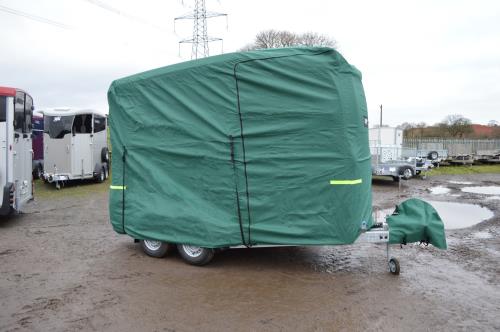 Maypole Green Horse Box Cover / Horse Trailer Cover fits 3.3m to 3.7m MP6595 - Maypole6595_new3.jpg