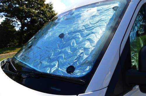 Maypole Ford Transit Custom Internal Thermal Blind Campervan MP6614 - Maypole6614TransitInternalCLOSE.jpg
