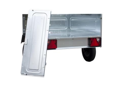 Maypole Erde 400Kg Car Trailer (flat-packed) galvanised steel MP6812 - Maypole6812_Rear_Panel.jpg
