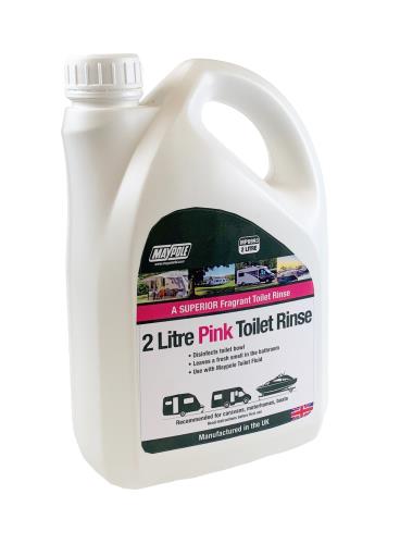 Maypole Pink 2 Litre Superior Toilet Rinse Disinfects smells fresh MP6993 - Maypole6993.jpg