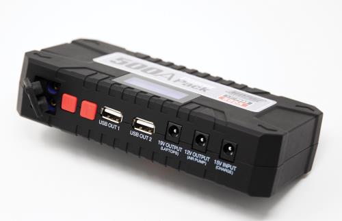 Maypole 500A Lithium Ion Power Pack / Battery Jumpstarter MP7433 - Maypole7433INPUTSAndOUTPUTS.jpg