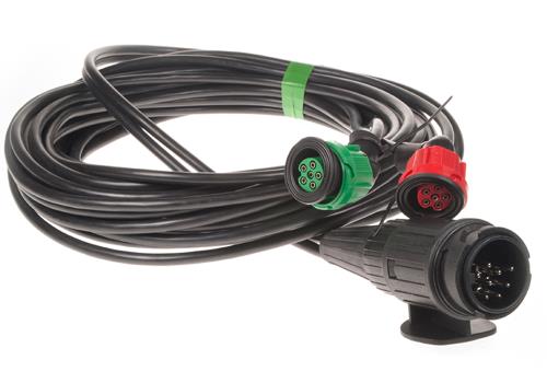 Maypole Radex 6m Harness – 13 Pin Plug & 2 x 6 Pin Connectors MP76706 - Maypole76706.jpg