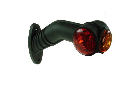 10-30V LED 45° Right Hand Red/White/Amber Outline Marker Lamp MP7723BR - Maypole7723BR_2.jpg