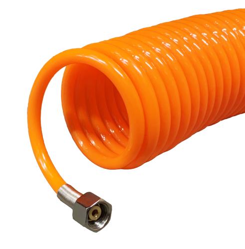 Maypole 7.6 Metre (25ft) Re-Coil Coiled UPVC Air Hose 1/4 BSP MP78707 - Maypole78707_5.jpg