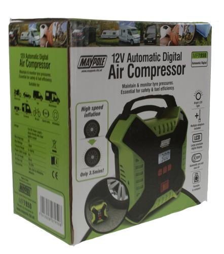Maypole 12V Digital Automatic Compressor with LED Light MP7950 - Maypole7950_DP.jpg