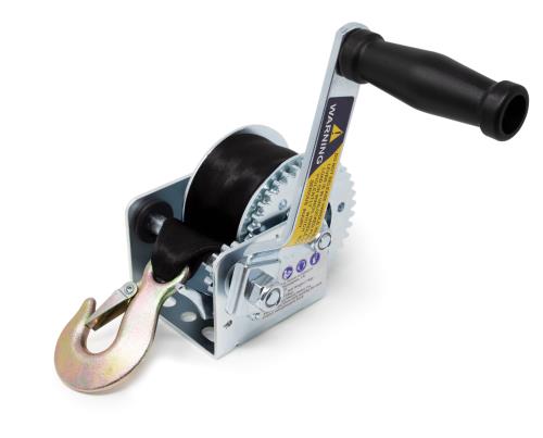 Maypole Standard Hand Winch 385Kg / 850LB Fully zinc plated MP7971 - Maypole7971_WINCH_PLC.jpg