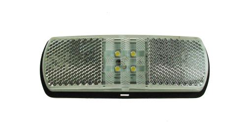 Maypole Perei 9-33V LED Trailer Clear Front Marker Lamp Reflector MP8142 - Maypole8142B.jpg