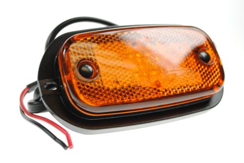 Maypole 12/24V Amber LED Side Marker Lamp plus SuperSeal Socket MP8171BSS - Maypole8171B.jpg