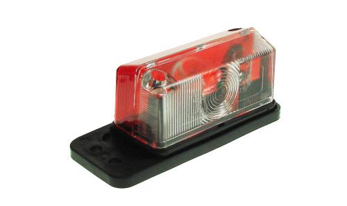 Maypole 12V Radex Red/White Bulb Outline Marker Lamp (925/1L-6) MP8191 - Maypole8191B.jpg