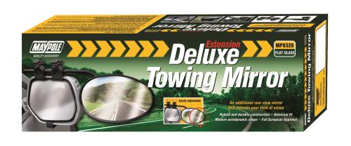 Maypole Towing Extension Mirror - Deluxe Flat Glass MP8328 - Maypole8328.jpg