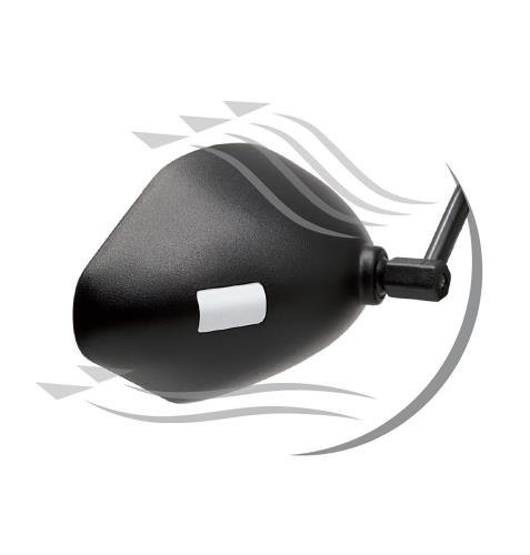 Maypole Single Pro View Towing Mirrors (Flat) for M1 type vehicles MP8330 - Maypole8330_4AirFlowGraphic.jpg