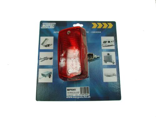 Maypole 12V Rear Fog Lamp With Mounting Bracket Red Fog Light MP845 - Maypole845DP.jpg