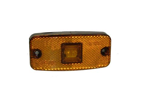 Maypole WAS 10-30V Amber LED Side Marker Lamp with reflector MP8575 - Maypole8575B.jpg