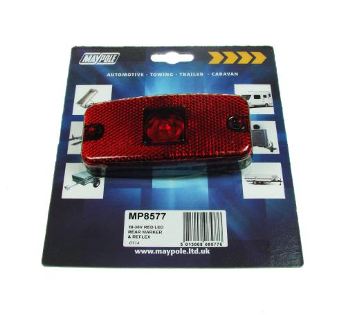 Maypole WAS 10-30V Red LED Rear Marker Lamp MP8577 - Maypole8577_DP.jpg