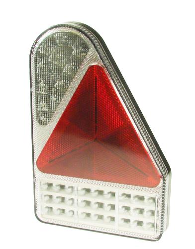 Maypole 10-30V LED Right Hand Triangle Combination Lamp MP8605BR - Maypole8605BR.jpg