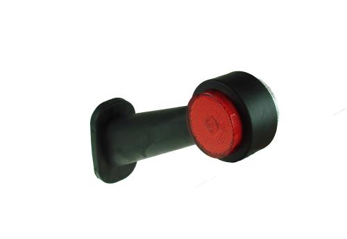 WAS 10-30V LED RH Red/White 45 Outline Marker & Reflector MP8706R - Maypole8706BR_2.jpg