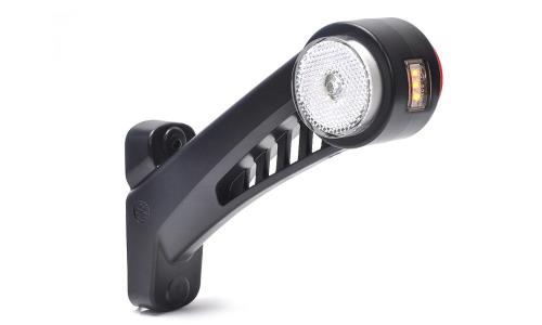 WAS 9-36V LED 90° RH Red/White/Amber Outline Marker Lamp MP8708BR - Maypole8708BR.jpg