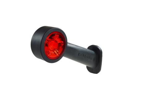 Maypole WAS 10-30V LED 45° Red/White LH Outline Marker Lamp MP8718BL - Maypole8718bl.jpg