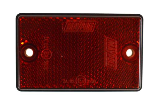 Maypole 2 x Self Adhesive Rear Red Reflectors MP8722SS - Maypole8722ssb.jpg