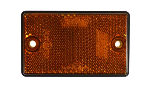 Maypole 2x Reflex Side Amber Reflectors with Mounting Holes MP8723 - Maypole8723.jpg